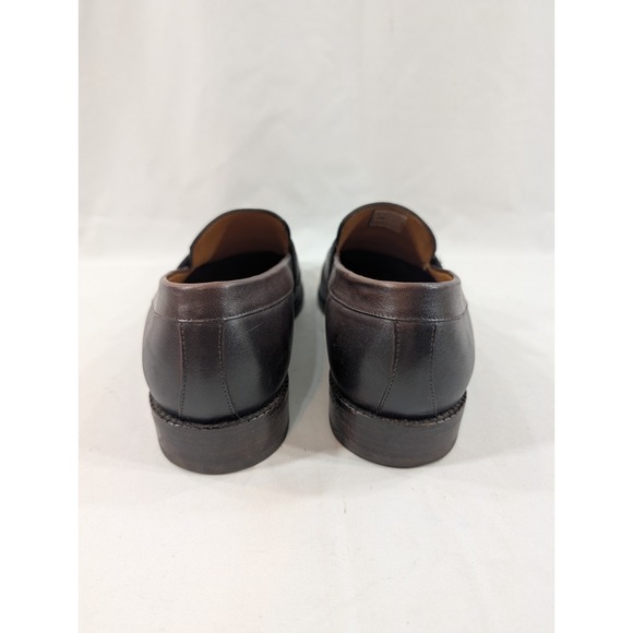 Beckett‎ Simonon Cohen Dress Shoes Mens Size 8 Brown Leather Penny Slip On main image 5